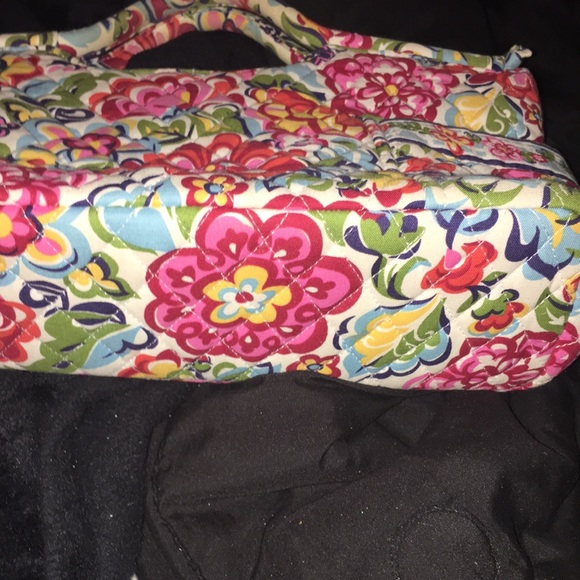 🕸️🎃🕸️  VB Neon Floral Tote - Picture 2 of 5